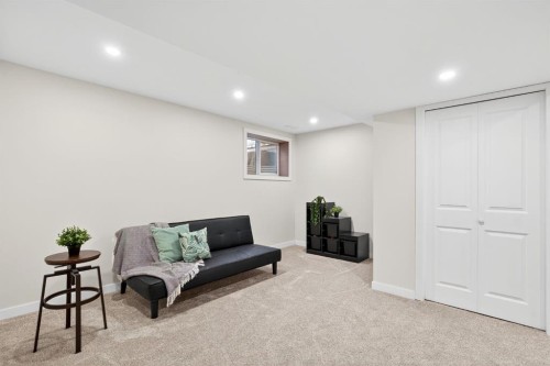 2002-1001 8 Street Nw, Airdrie, AB - Indoor Photo Showing Basement