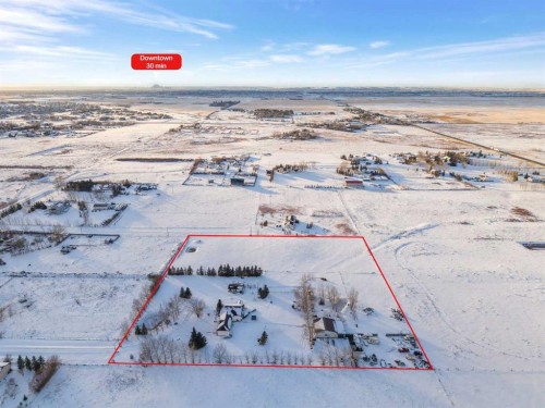 283058 Township Road 245A, Rural Rocky View County, AB - Outdoor With View