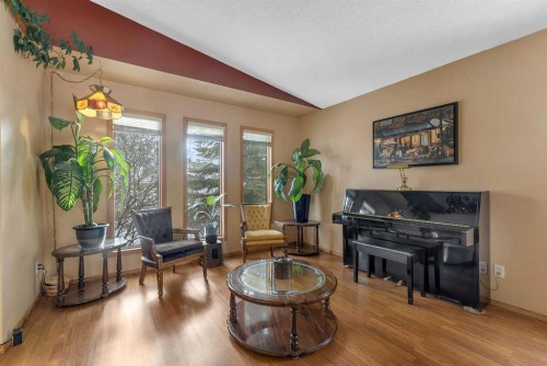 283058 Township Road 245A, Rural Rocky View County, AB - Indoor Photo Showing Living Room