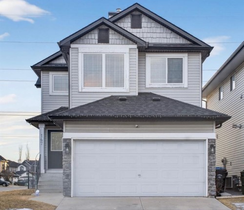 147 Everstone Rise Sw, Calgary, AB - Outdoor With Exterior
