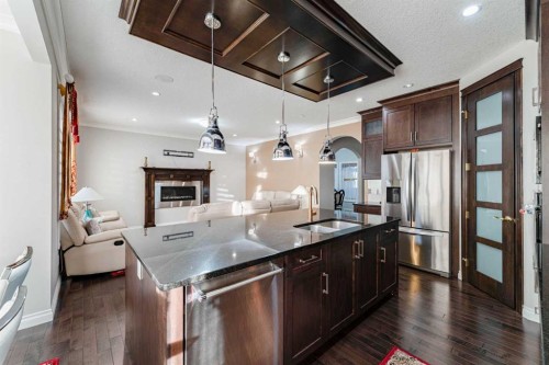 47 Saddlelake Way Ne, Calgary, AB - Indoor Photo Showing Kitchen With Double Sink With Upgraded Kitchen