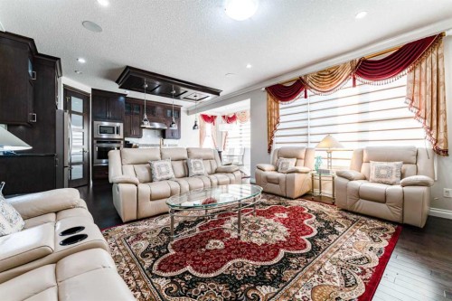 47 Saddlelake Way Ne, Calgary, AB - Indoor Photo Showing Living Room