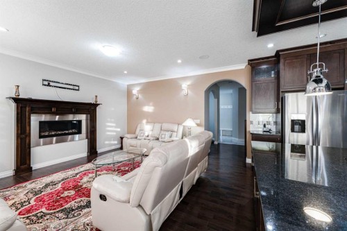47 Saddlelake Way Ne, Calgary, AB - Indoor With Fireplace