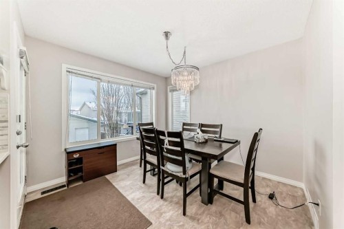 206 Evansmeade Close Nw, Calgary, AB - Indoor Photo Showing Dining Room