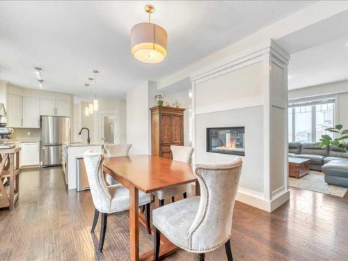 201 Rainbow Falls Glen, Chestermere, AB - Indoor Photo Showing Dining Room