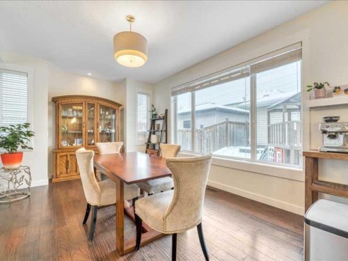 201 Rainbow Falls Glen, Chestermere, AB - Indoor Photo Showing Dining Room