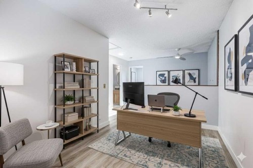 123 Woodsman Lane Sw, Calgary, AB - Indoor Photo Showing Office