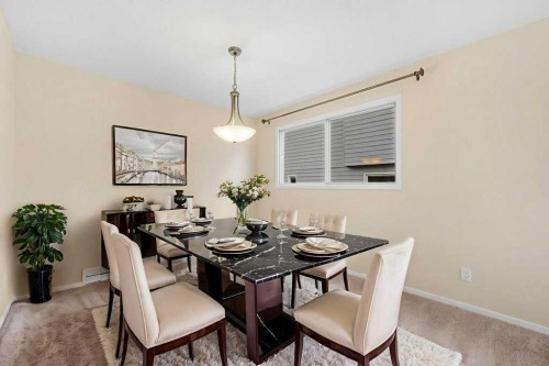 31 Edforth Way Nw, Calgary, AB - Indoor Photo Showing Dining Room