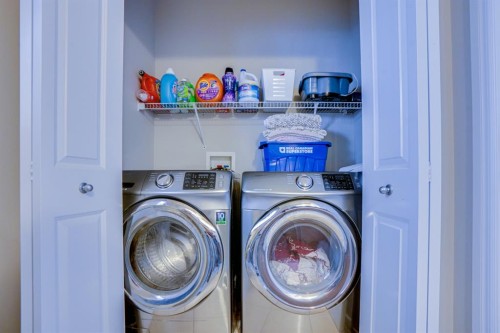 77 Saddleland Drive Ne, Calgary, AB - Indoor Photo Showing Laundry Room