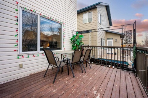 140 Fairways Drive Nw, Airdrie, AB - Outdoor With Deck Patio Veranda With Exterior