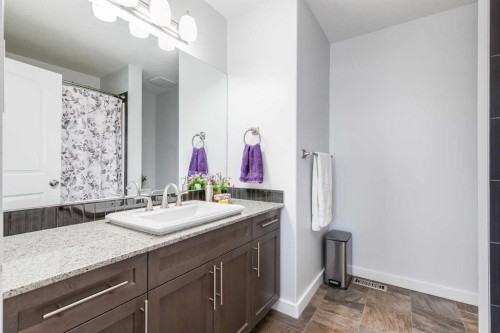 251 Kingsbridge Road Se, Airdrie, AB - Indoor Photo Showing Bathroom