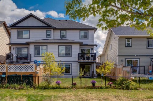 251 Kingsbridge Road Se, Airdrie, AB - Outdoor With Deck Patio Veranda With Facade