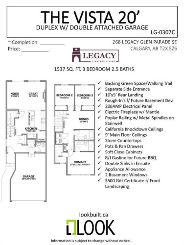 268 Legacy Glen Parade Se, Calgary, AB - Other