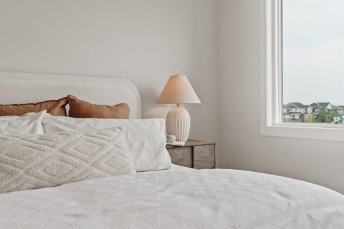 223 Creekstone Circle Sw, Calgary, AB - Indoor Photo Showing Bedroom