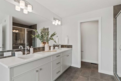 223 Creekstone Circle Sw, Calgary, AB - Indoor Photo Showing Bathroom
