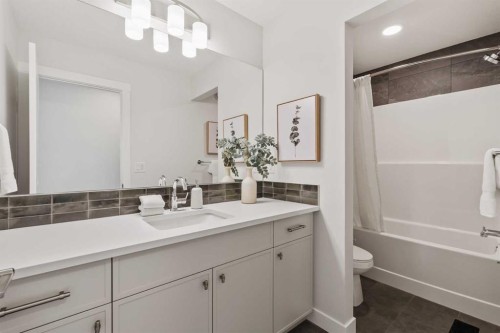 223 Creekstone Circle Sw, Calgary, AB - Indoor Photo Showing Bathroom