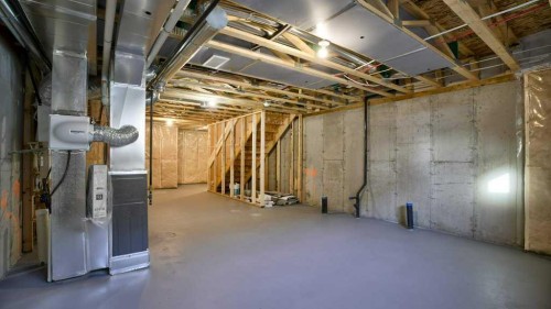 774 Wolf Willow Boulevard Se, Calgary, AB - Indoor Photo Showing Basement