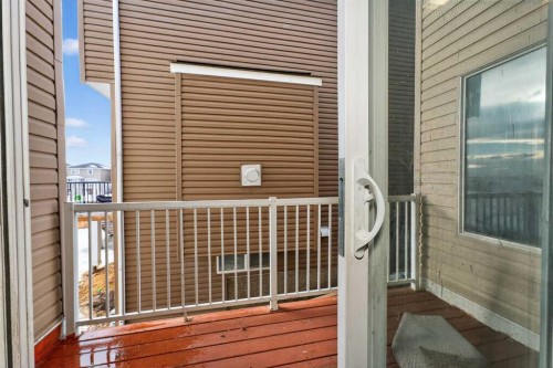 45 Redstone Drive Ne, Calgary, AB - Outdoor With Deck Patio Veranda With Exterior