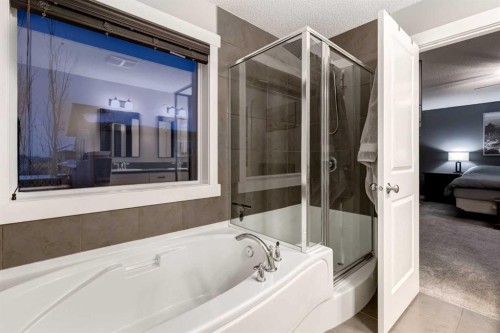 106 Silverado Skies Drive Sw, Calgary, AB - Indoor Photo Showing Bathroom