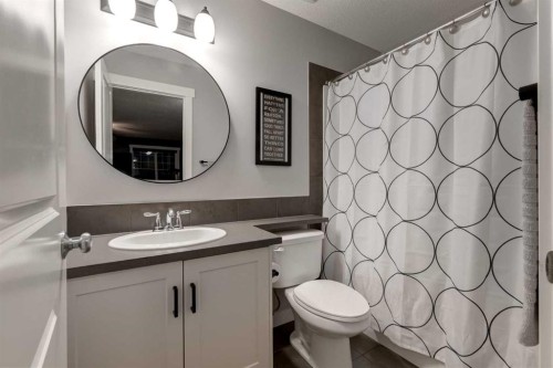 106 Silverado Skies Drive Sw, Calgary, AB - Indoor Photo Showing Bathroom