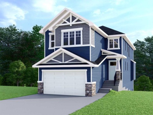 33 Heritage Park, Cochrane, AB - Outdoor With Facade