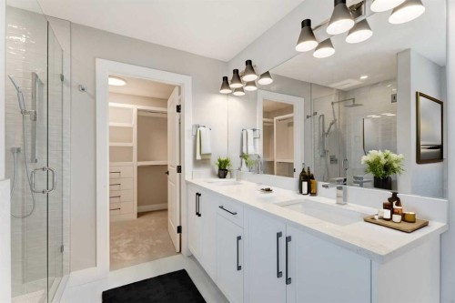 160 Vantage Drive, Cochrane, AB - Indoor Photo Showing Bathroom