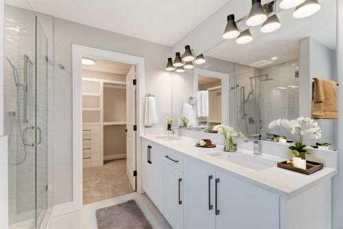 68 Vantage Drive, Cochrane, AB - Indoor Photo Showing Bathroom