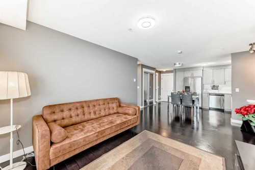 6204-302 Skyview Ranch Drive Ne, Calgary, AB - Indoor Photo Showing Living Room