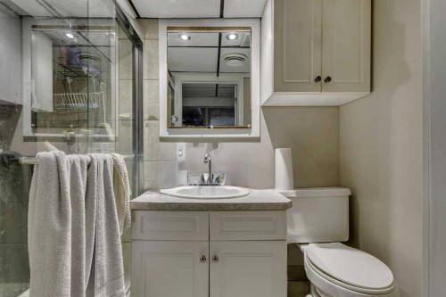 68 Woodglen Close Sw, Calgary, AB - Indoor Photo Showing Bathroom