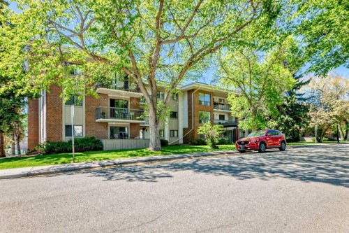 302-2611 1 Avenue Nw, Calgary, AB - Outdoor With Balcony