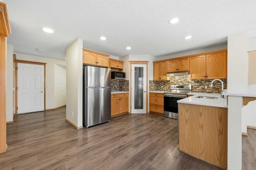 83 Taralea Crescent Ne, Calgary, AB - Indoor Photo Showing Kitchen With Stainless Steel Kitchen