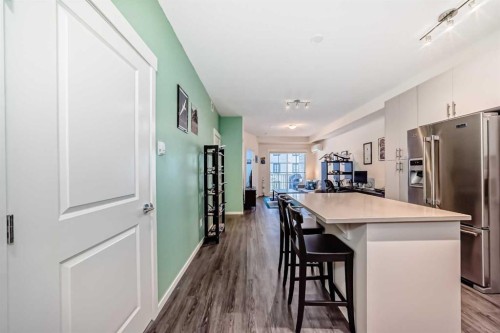 8210-151 Legacy Main Street Se, Calgary, AB - Indoor Photo Showing Kitchen
