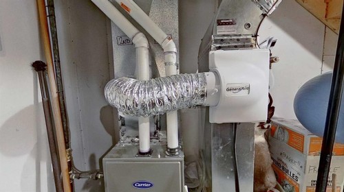 184 Emberside Place, Cochrane, AB - Indoor Photo Showing Basement