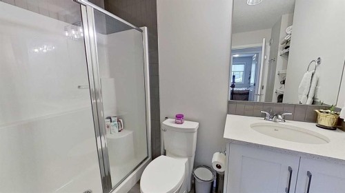184 Emberside Place, Cochrane, AB - Indoor Photo Showing Bathroom