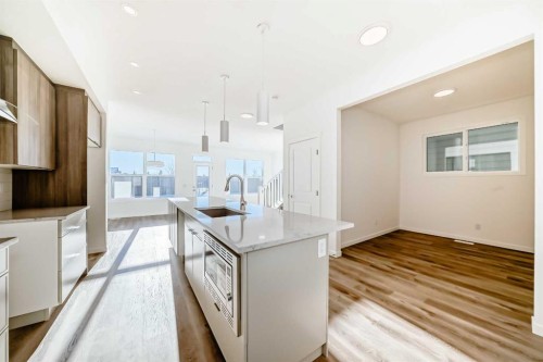 115 Mercado Crescent Se, Calgary, AB - Indoor Photo Showing Kitchen With Upgraded Kitchen