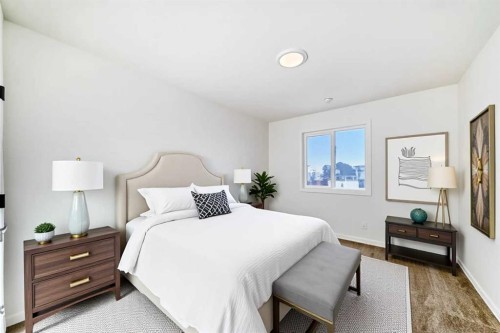 115 Mercado Crescent Se, Calgary, AB - Indoor Photo Showing Bedroom