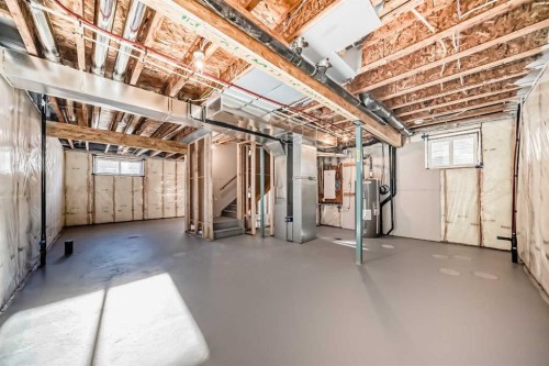 115 Mercado Crescent Se, Calgary, AB - Indoor Photo Showing Basement