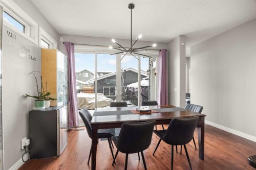 240 Evanspark Gardens Nw, Calgary, AB - Indoor Photo Showing Dining Room