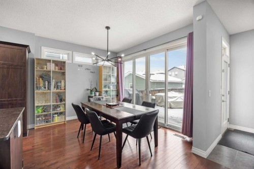 240 Evanspark Gardens Nw, Calgary, AB - Indoor Photo Showing Dining Room