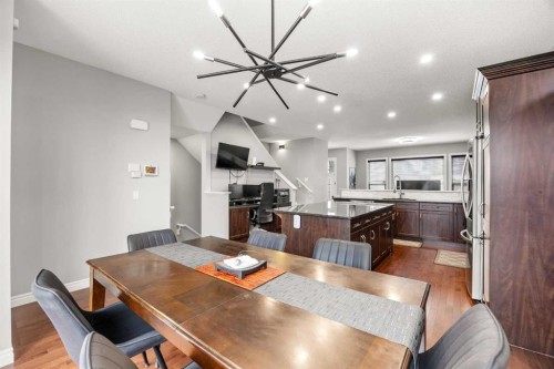 240 Evanspark Gardens Nw, Calgary, AB - Indoor Photo Showing Dining Room