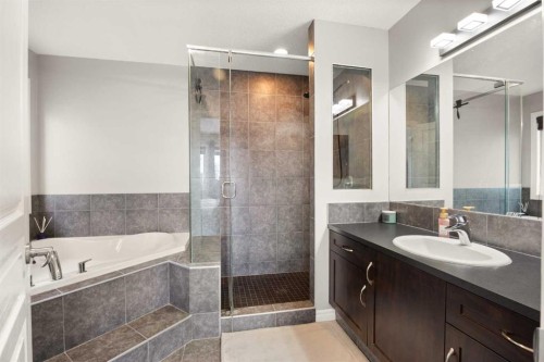 240 Evanspark Gardens Nw, Calgary, AB - Indoor Photo Showing Bathroom