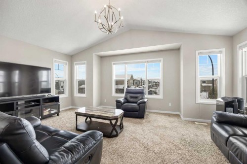 134 Howse Rise Ne, Calgary, AB - Indoor Photo Showing Living Room