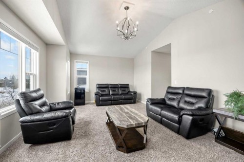 134 Howse Rise Ne, Calgary, AB - Indoor Photo Showing Living Room