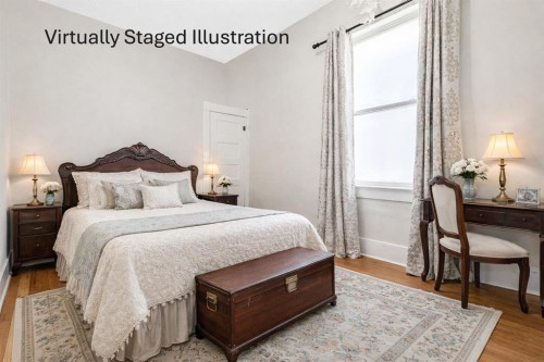 430 15 Avenue Ne, Calgary, AB - Indoor Photo Showing Bedroom