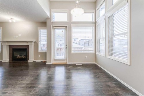 20 Bridlecrest Court Sw, Calgary, AB - Indoor With Fireplace