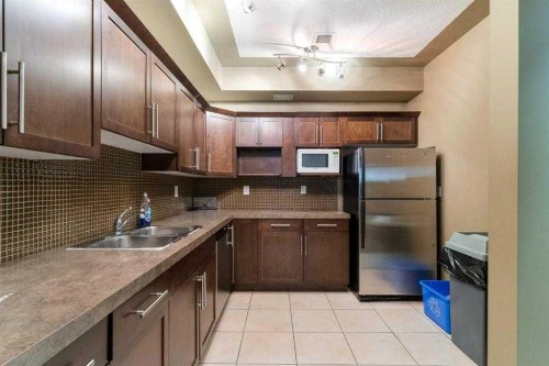 420-63 Inglewood Park Se, Calgary, AB - Indoor Photo Showing Kitchen With Double Sink