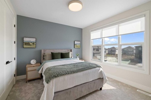 48 Sunvalley View, Cochrane, AB - Indoor Photo Showing Bedroom