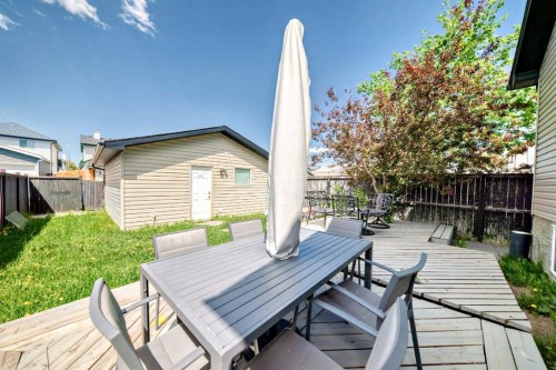 12 Taravista Crescent Ne, Calgary, AB - Outdoor With Deck Patio Veranda With Exterior