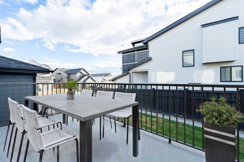 24 Sunvalley View, Cochrane, AB - Outdoor With Deck Patio Veranda With Exterior