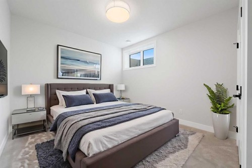 24 Sunvalley View, Cochrane, AB - Indoor Photo Showing Bedroom